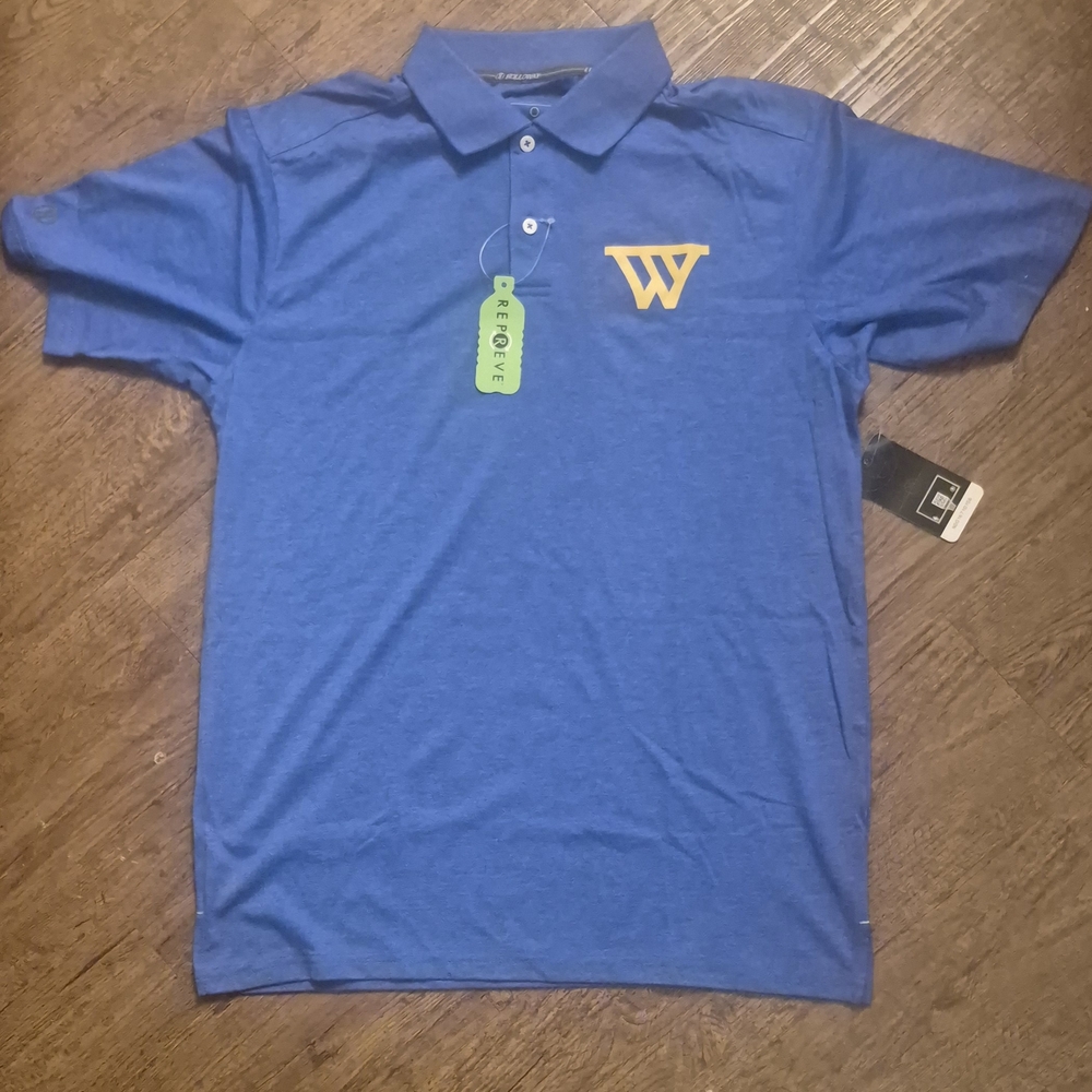 Holloway NBA Golden State Warriors Repreve® Eco Polo